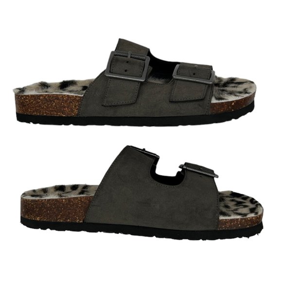 Sole Society Faux Fur Sandals NWT (7 M) - Picture 5 of 16